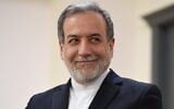 Iranian Foreign Minister Abbas Araghchi attends a meeting with his Armenian counterpart in Yerevan on March 25, 2025. (Karen Minasyan/AFP)