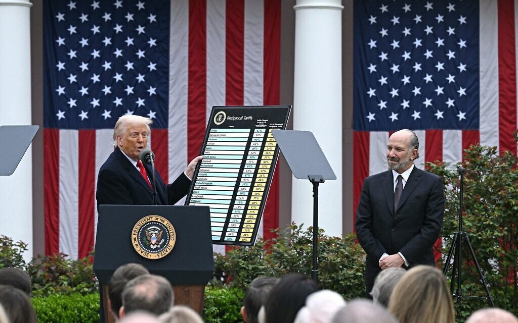 Trump unveils sweeping global tariffs, including 17% US import duty on Israeli goods