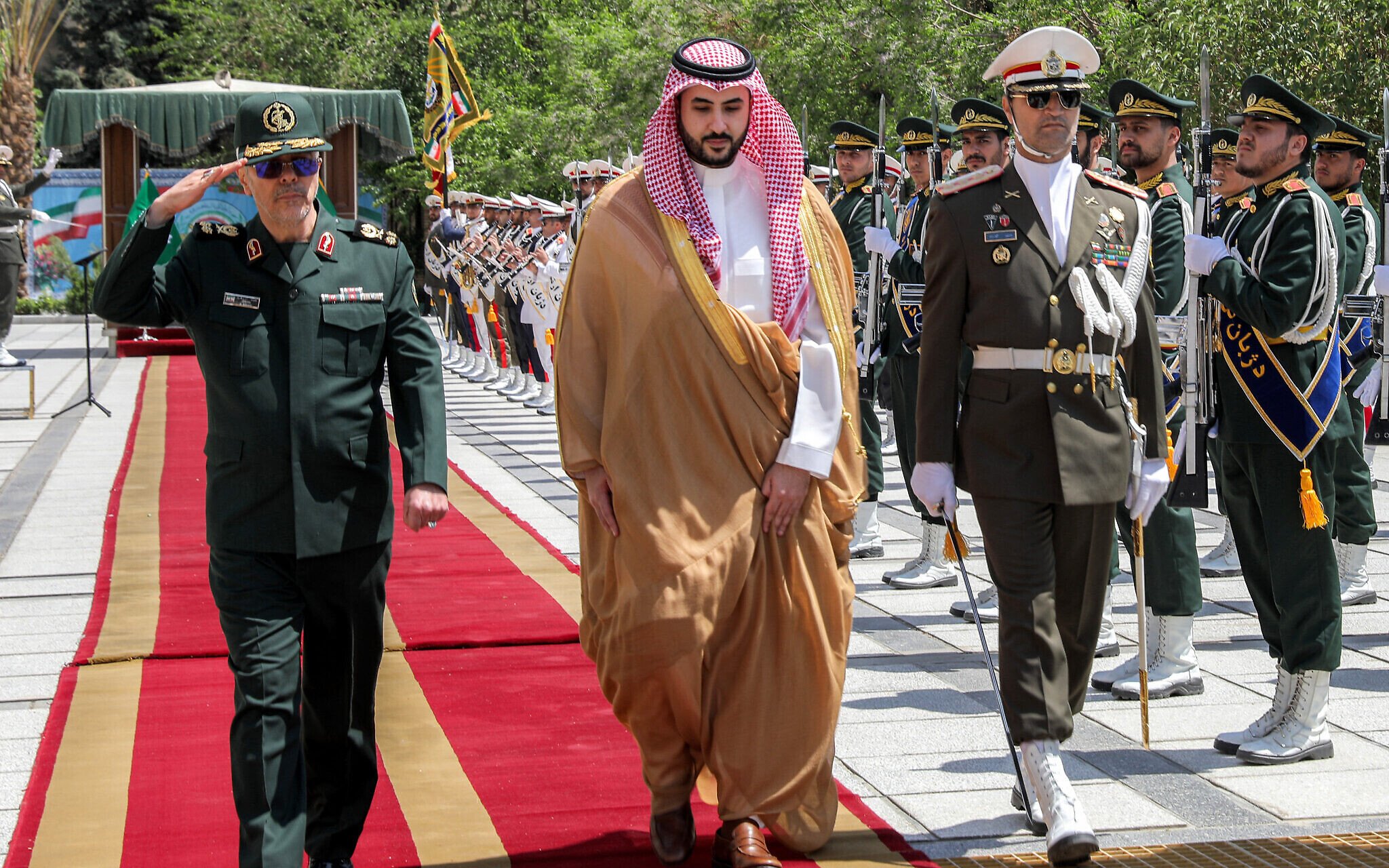 Saudi defense minister hands letter from king to Khamenei during Tehran  visit | The Times of Israel