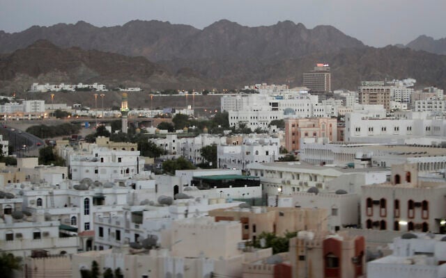 A general view of the city, in Muscat, Oman, on Sept. 15, 2010. (AP Photo/Kamran Jebreili, File)