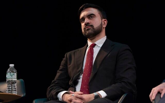 New York Assemblyman Zohran Mamdani participates in a District Council 37 New York City mayoral forum, February 26, 2025, in New York. (AP/Julia Demaree Nikhinson) New York Assemblyman Zohran Mamdani participates in a District Council 37 New York City mayoral forum, February 26, 2025, in New York. (AP/Julia Demaree Nikhinson)