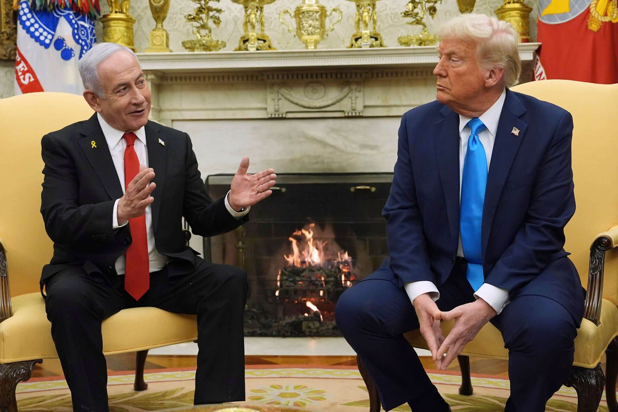Israeli PM Netanyahu Visits White House Amid Gaza Ceasefire Talks