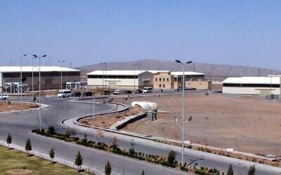 The Natanz Uranium Enrichment Facility buildings, 200 miles (322 km) south of the capital Tehran, on March 30, 2005. (AP Photo/Vahid Salemi, File)