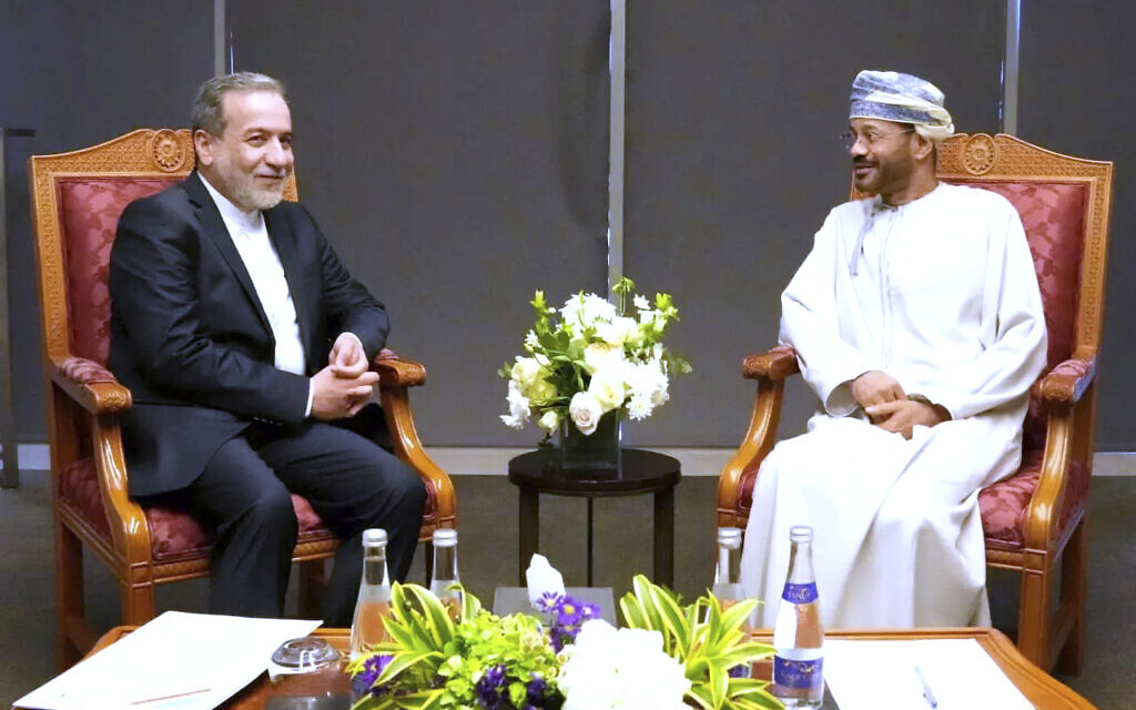Trump envoy and Iranian FM meet after first round of nuclear talks in Oman