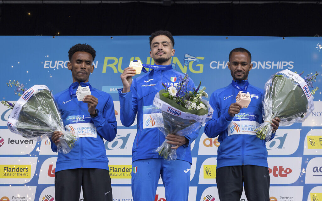 Israel’s marathon runners win four medals, including a gold, at European Championships