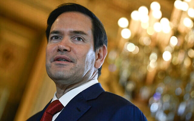 US Secretary of State Marco Rubio looks on as he arrives at France's Ministry of Foreign Affairs for high-level talks to discuss Ukraine and its security in Paris, April 17, 2025. (Julien de Rosa, Pool via AP) US Secretary of State Marco Rubio looks on as he arrives at France's Ministry of Foreign Affairs for high-level talks to discuss Ukraine and its security in Paris, April 17, 2025. (Julien de Rosa, Pool via AP)