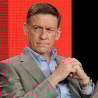 Bill Owens takes part in a panel discussion at the Showtime Winter TCA Tour at the Langham Huntington Hotel, January 12, 2013, in Pasadena, California. (Chris Pizzello/Invision/AP)