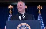 FILE - US Second gentleman Doug Emhoff speaks at the Democratic National Committee's holiday reception at the Willard Hotel in Washington, December 15, 2024. (AP Photo/Jose Luis Magana, File)
