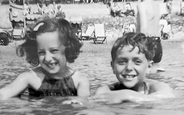 Gisela 'Stella' Heidenstein and Bernard Diamond in the UK, summer 1939. (Courtesy of Diana Young)