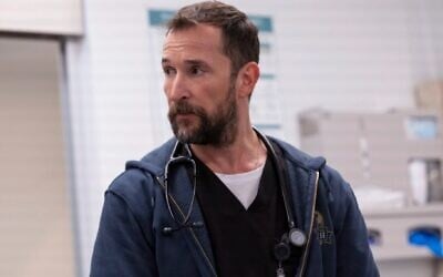 Noah Wyle in HBO's "The Pitt." (Warrick Page/MAX via JTA)
