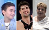 L to R: Israel advocate Ben Cassato is interviewed on Channel 13 on April 11, 2024. (Screenshot via YouTube); Israeli-American NBA player Deni Avdija plays against the New York Knicks on March 30, 2025, in New York. (AP Photo/Adam Hunger); Rachel Edry from Ofakim is seen outside a meeting with Prime Minister Benjamin Netanyahu and US President Joe Biden in Tel Aviv on October 18, 2023 (Miriam Alster/Flash90)