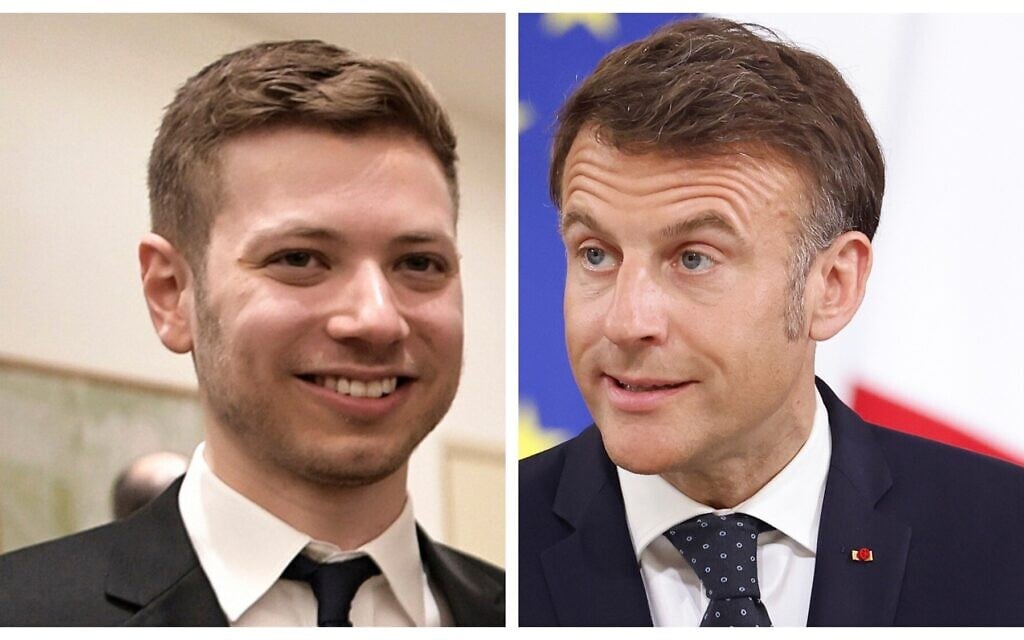 ‘Screw you!’: Netanyahu’s son lashes out at French president over Palestinian state