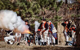 A reenactment of the American Revolution's Battle of Great Bridge takes place in Chesapeake, Virginia, December 8, 2024. (iStock photos/ Bill Chizek)