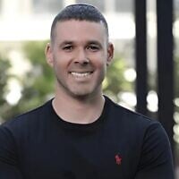 Dr. Alan Bekker, co-founder and CEO of Israeli AI startup eSelf. (Courtesy)