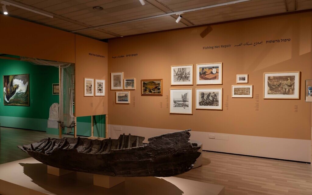 From 'Fishermen and Fish' at the Haifa Maritime Museum through February 2026 (Credit Yvgeny Idel)