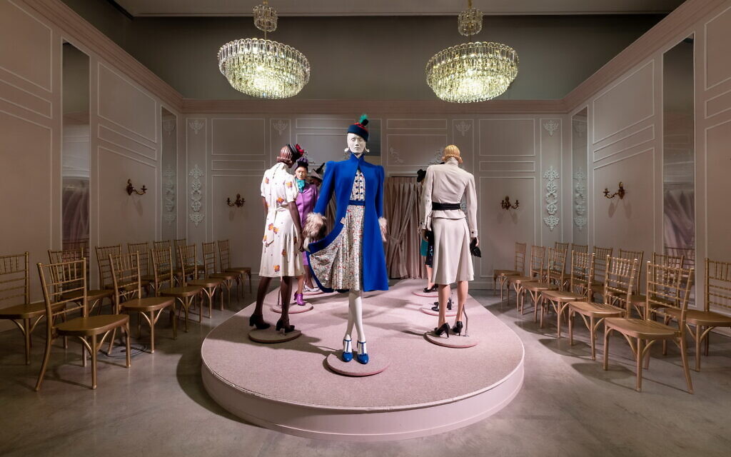 From 'Heroines,' an exhibit about fashion design during wartime at the Holon Design Museum, from April 2025 (Credit Elad Sarig)
