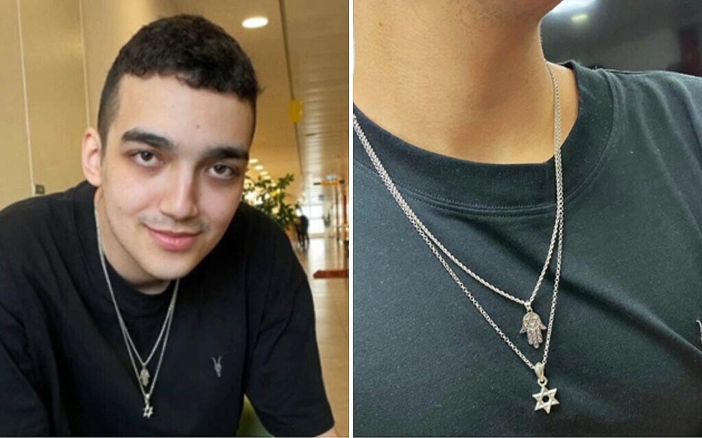 Witkoff gifts his late son’s Star of David to ex-captive Edan Alexander