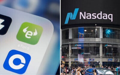 Israeli-founded online trading platform eToro lists on the Nasdaq exchange, May 14, 2025. (Wachiwit/hapabapa via iStock)