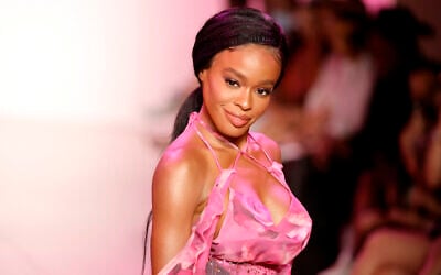 Azealia Banks walks the runway during New York Fashion Week, September 12, 2021 in New York City.  (Frazer Harrison/Getty Images North America/Getty Images via AFP)