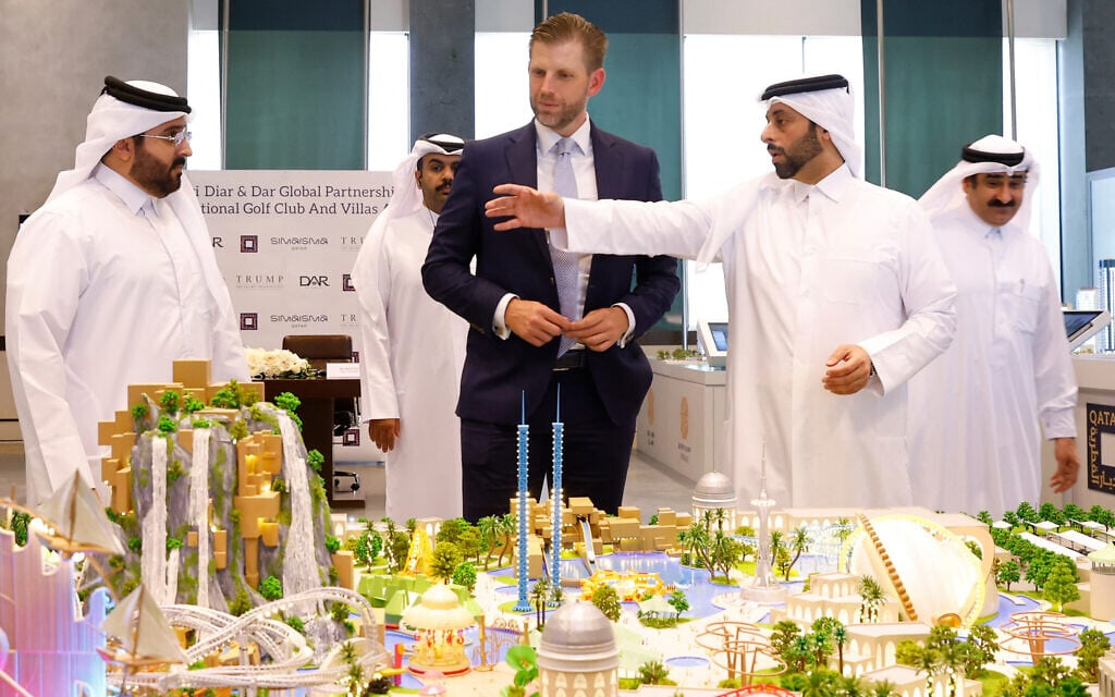 Trump Organization inks Doha golf resort deal deal that includes firm owned by Qatar