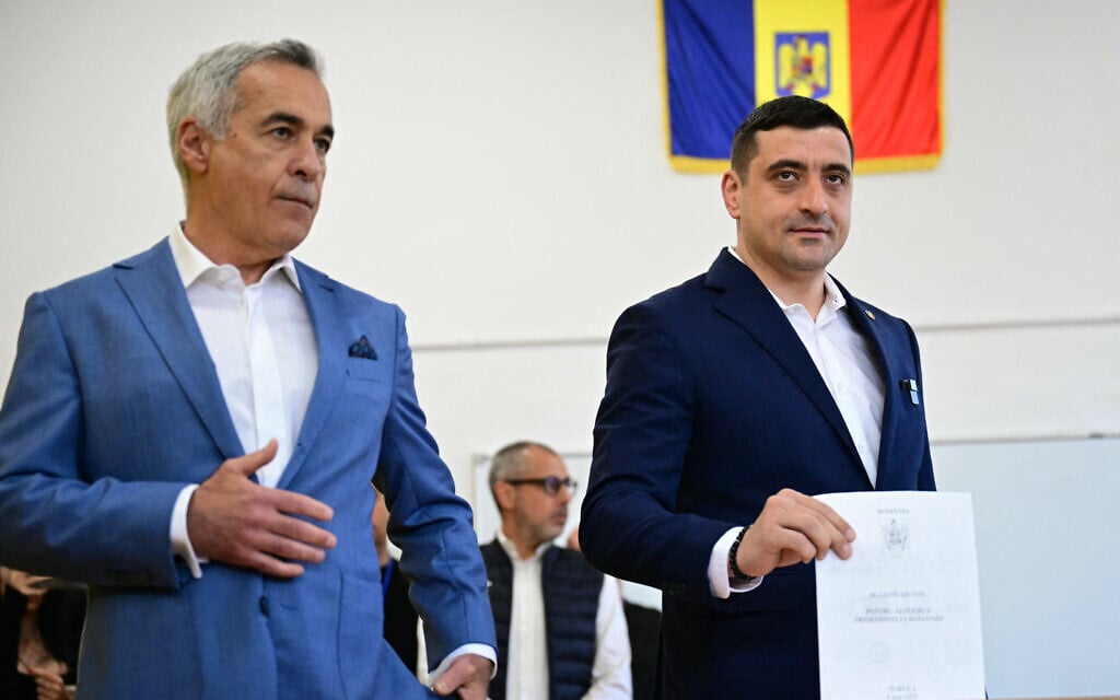 Far-right figure tops Romania presidential rerun, to face pro-EU candidate in runoff