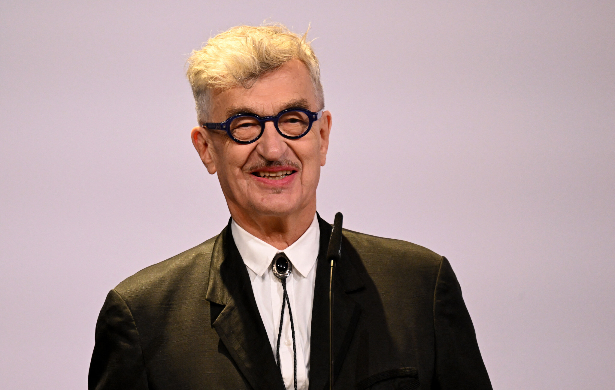 Award-winning German filmmaker Wim Wenders shoots documentary at Nazi surrender site