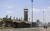 Damage and debris at Sanaa International Airport on May 7, 2025, (Mohammed HUWAIS / AFP)