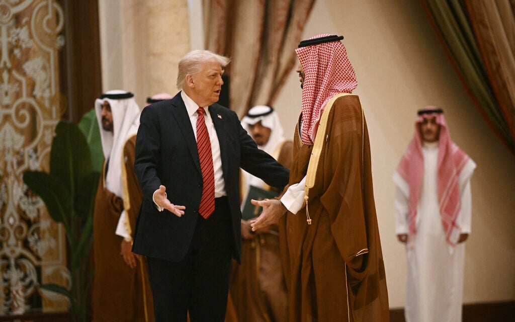 Trump says Israel is not sidelined by his Gulf trip: ‘This is very good for Israel’