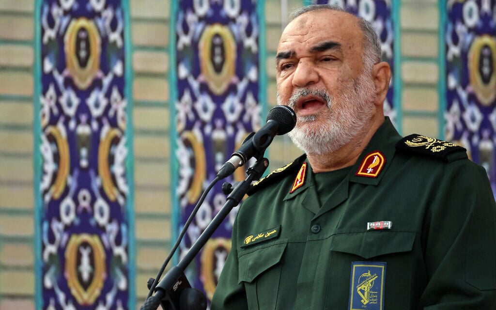 Iran’s Revolutionary Guard chief, Gen. Hossein Salami, killed in Israeli airstrikes
