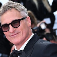 US actor Joaquin Phoenix arrives for the screening of the film 'Eddington' at the 78th edition of the Cannes Film Festival in Cannes, southern France, on May 16, 2025. (Bertrand GUAY / AFP)