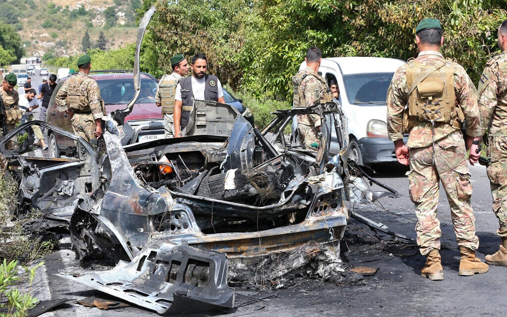 IDF says it killed Hezbollah commander in drone strike in southern Lebanon