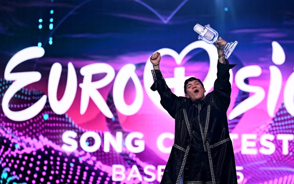 Austrian Eurovision winner says he hopes Israel will be barred from contest next year