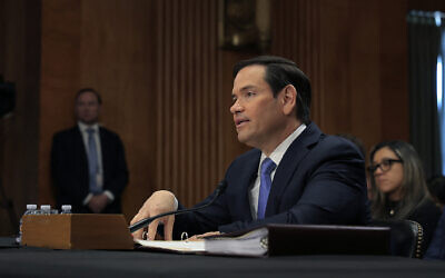 US Secretary of State Marco Rubio speaks during a Senate Foreign Relations Committee hearing in the Dirksen Senate Office Building on May 20, 2025, in Washington. (AnnaMoneymaker/Getty Images/AFP) US Secretary of State Marco Rubio speaks during a Senate Foreign Relations Committee hearing in the Dirksen Senate Office Building on May 20, 2025, in Washington. (AnnaMoneymaker/Getty Images/AFP)