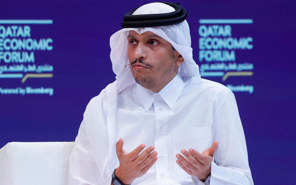 Qatar PM says ‘fundamental differences’ between sides have stalled Doha ceasefire talks