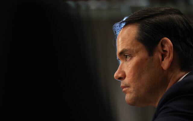 US Secretary of State Marco Rubio testifies at a Subcommittee on State, Foreign Operations, and Related Programs Hearings to examine proposed budget estimates for fiscal year 2026 for the Department of State at Capitol Hill in Washington, DC on May 20, 2025. (Photo by Alex WROBLEWSKI / AFP)