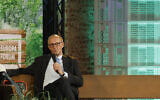 German Chancellor Friedrich Merz takes part in a discussion in Berlin on May 26, 2025. (Odd ANDERSEN / AFP)
