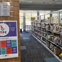 Illustrative: Shelves of books seen at a public library in Eagle, Idaho, Feb. 5, 2024. (AP /Rebecca Boone)