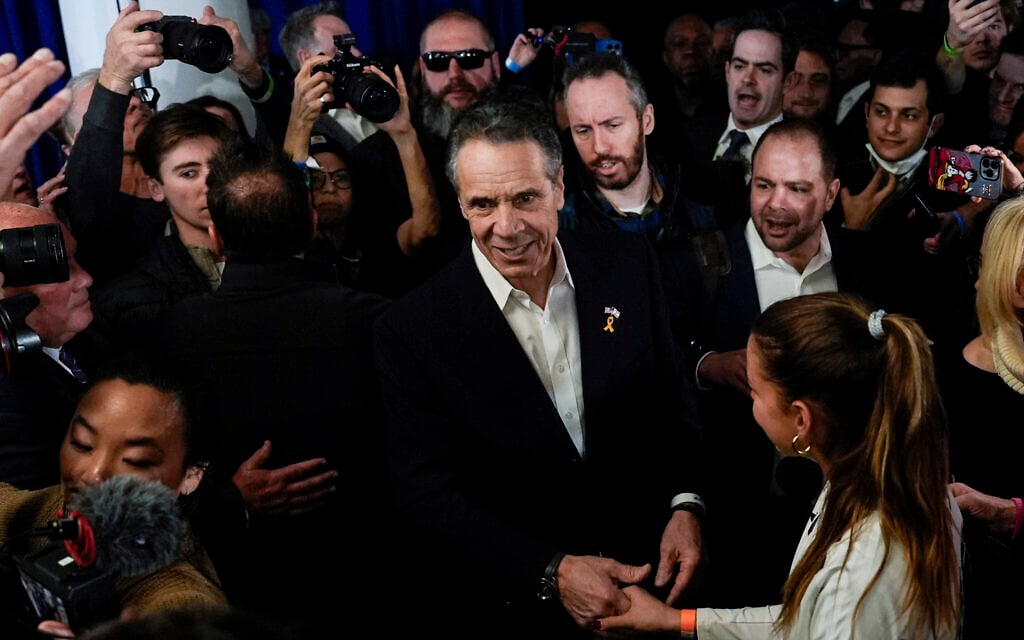 NYC mayoral frontrunner Cuomo calls vote a ‘litmus test’ on far-left foes of Israel