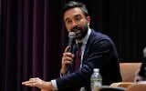 New York State Assemblyman Zohran Mamdani responds to a question during the New York City Mayoral Candidates Forum at Medgar Evers College, April 23, 2025, in New York. (AP/Frank Franklin II)