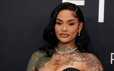 Kehlani arrives at the 67th annual Grammy Awards on February 2, 2025, in Los Angeles. (Jordan Strauss/Invision/AP)
