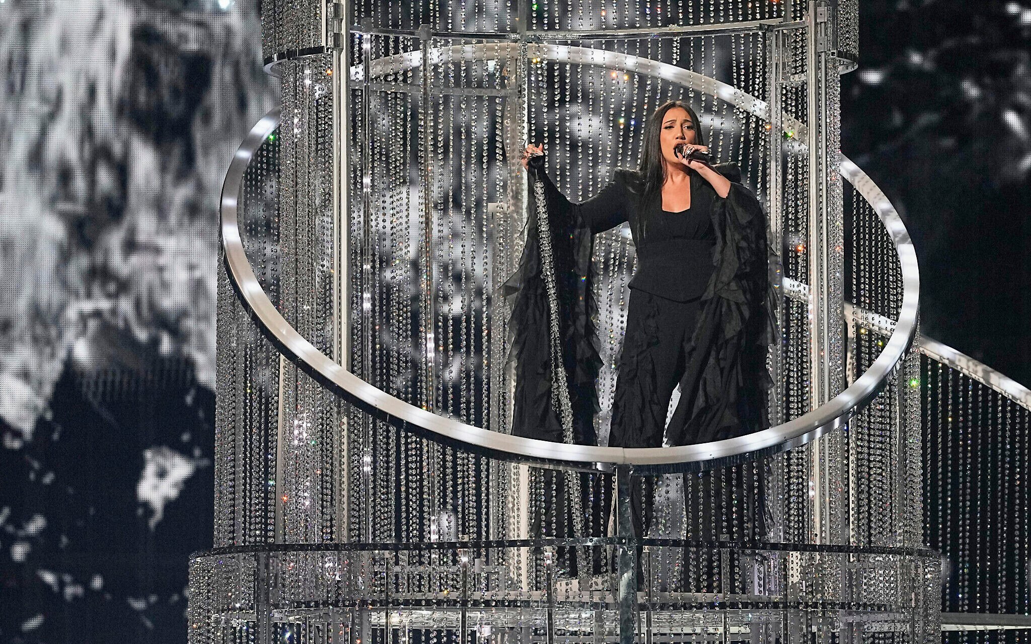 NextImg:Israel’s Yuval Raphael advances to Eurovision grand final after soaring performance