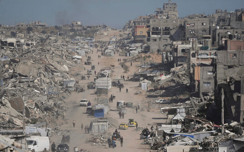 Dozens said killed in heavy Israeli strikes across Gaza; Trump: ‘People are starving’