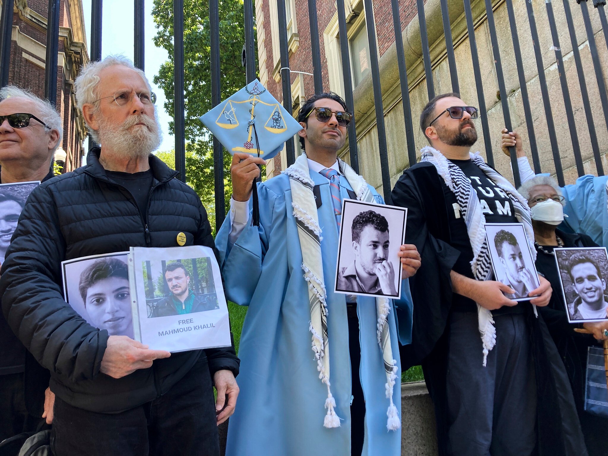 Freed from ICE custody, Palestinian activist graduates from Columbia to cheers