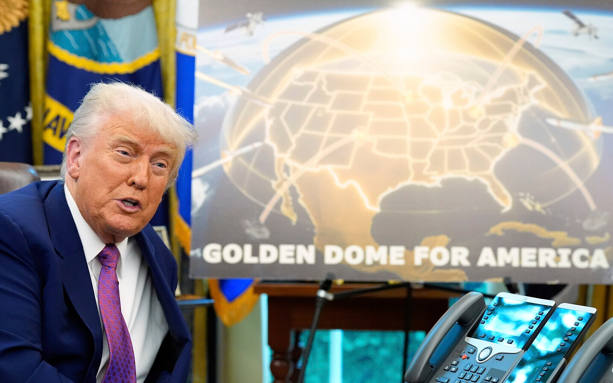 Trump Unveils 'Golden Dome' Missile Defense Plan