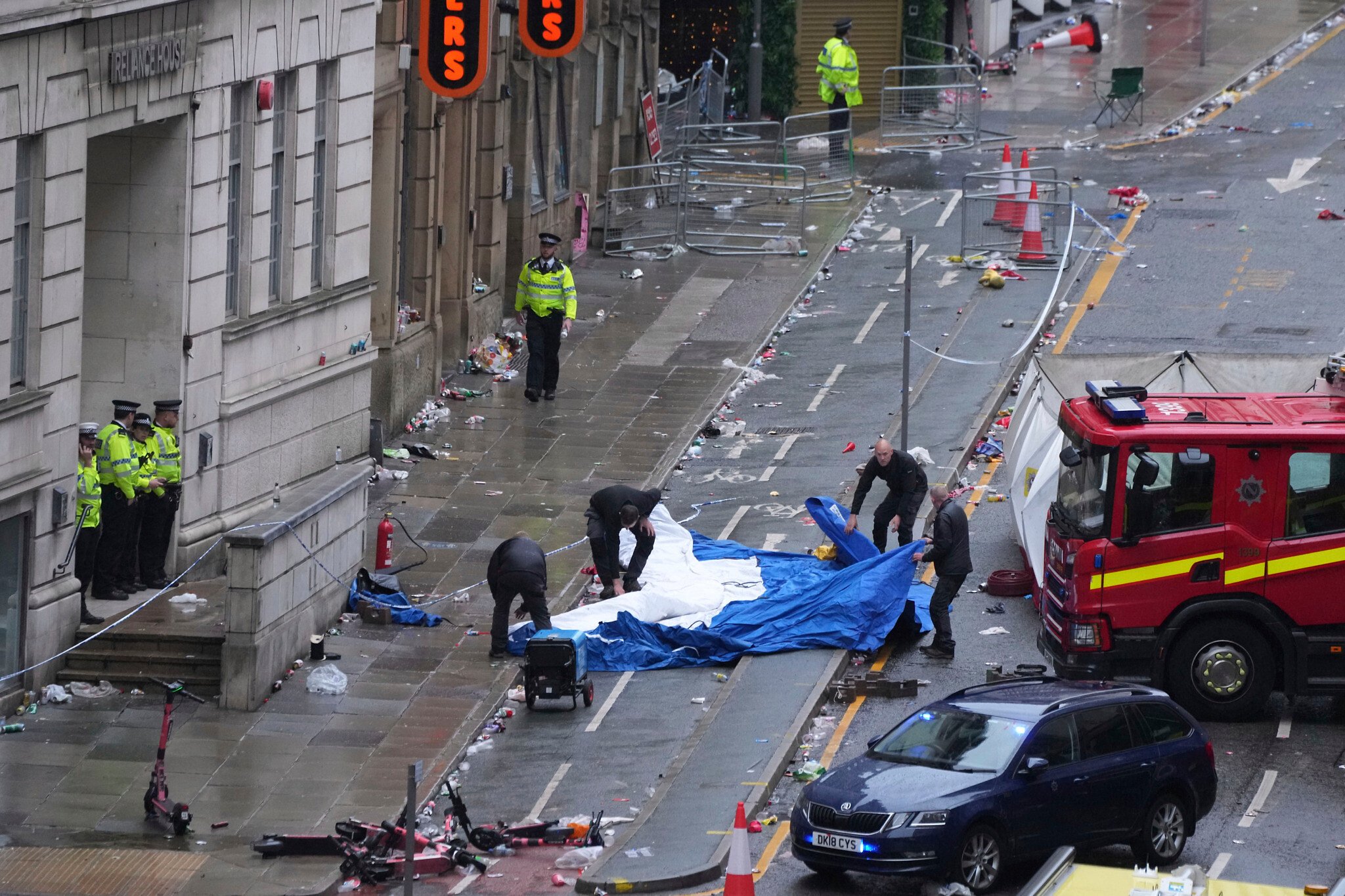 NextImg:UK police say driver who plowed into soccer fans not believed to be terrorist
