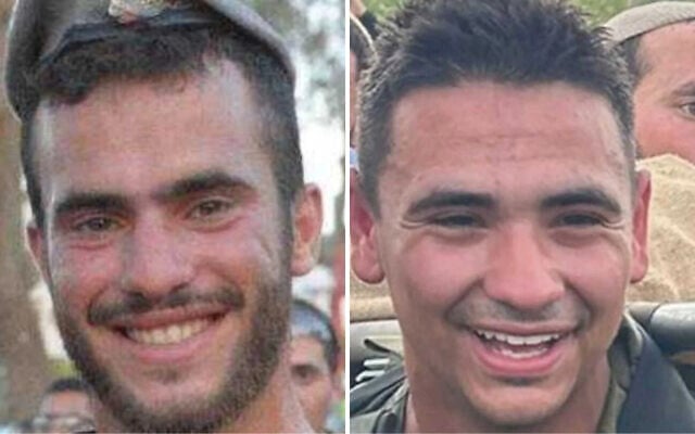 Staff Sgt. Cpt. Noam Ravid (L) and Yaly Seror (R), who were killed in a tunnel blast in Rafah, Gaza on May 3, 2025 (IDF) Staff Sgt. Cpt. Noam Ravid (L) and Yaly Seror (R), who were killed in a tunnel blast in Rafah, Gaza on May 3, 2025 (IDF)