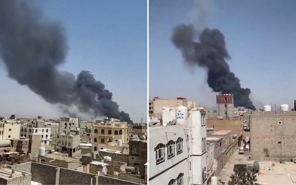 Israel strikes Houthi-held Sanaa airport after repeated missile attacks by Yemeni group