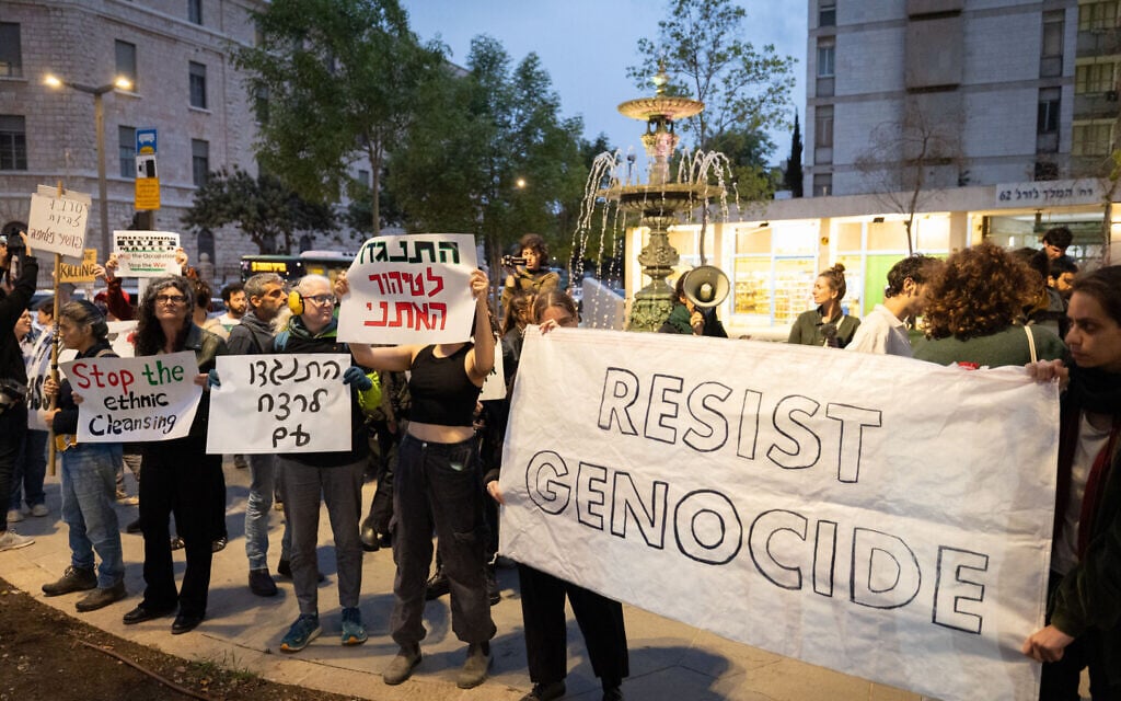 Some pro-Israel advocates are now using words like ‘genocide’ to describe the Gaza war