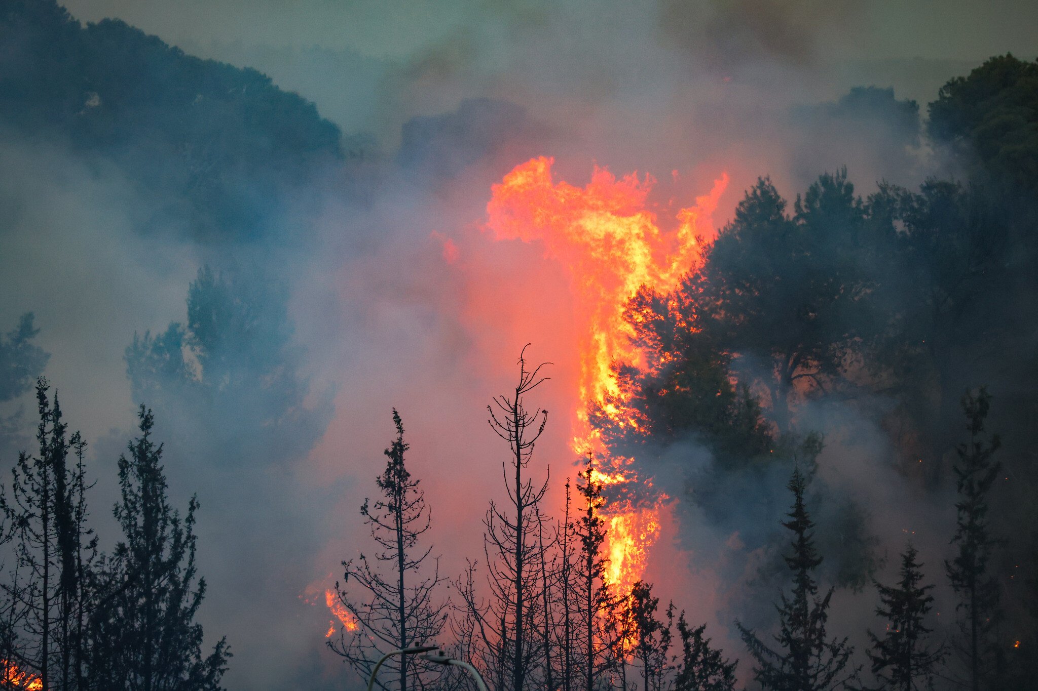 Three Arrested for Arson Amid Wildfire Crisis Across Israel