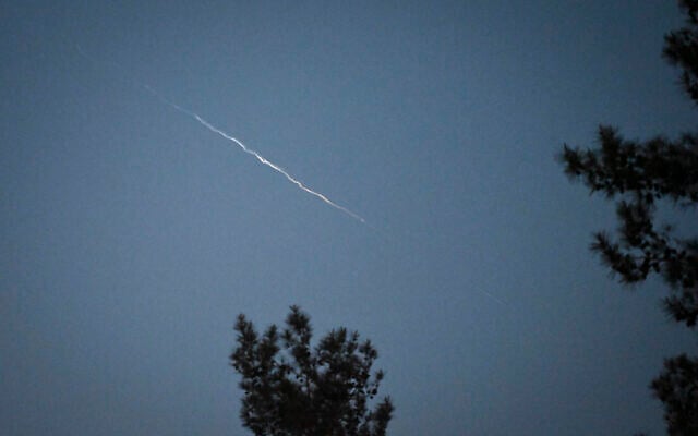 In 4th attack in a day IDF says Houthi missile intercepted triggering Jerusalem sirens